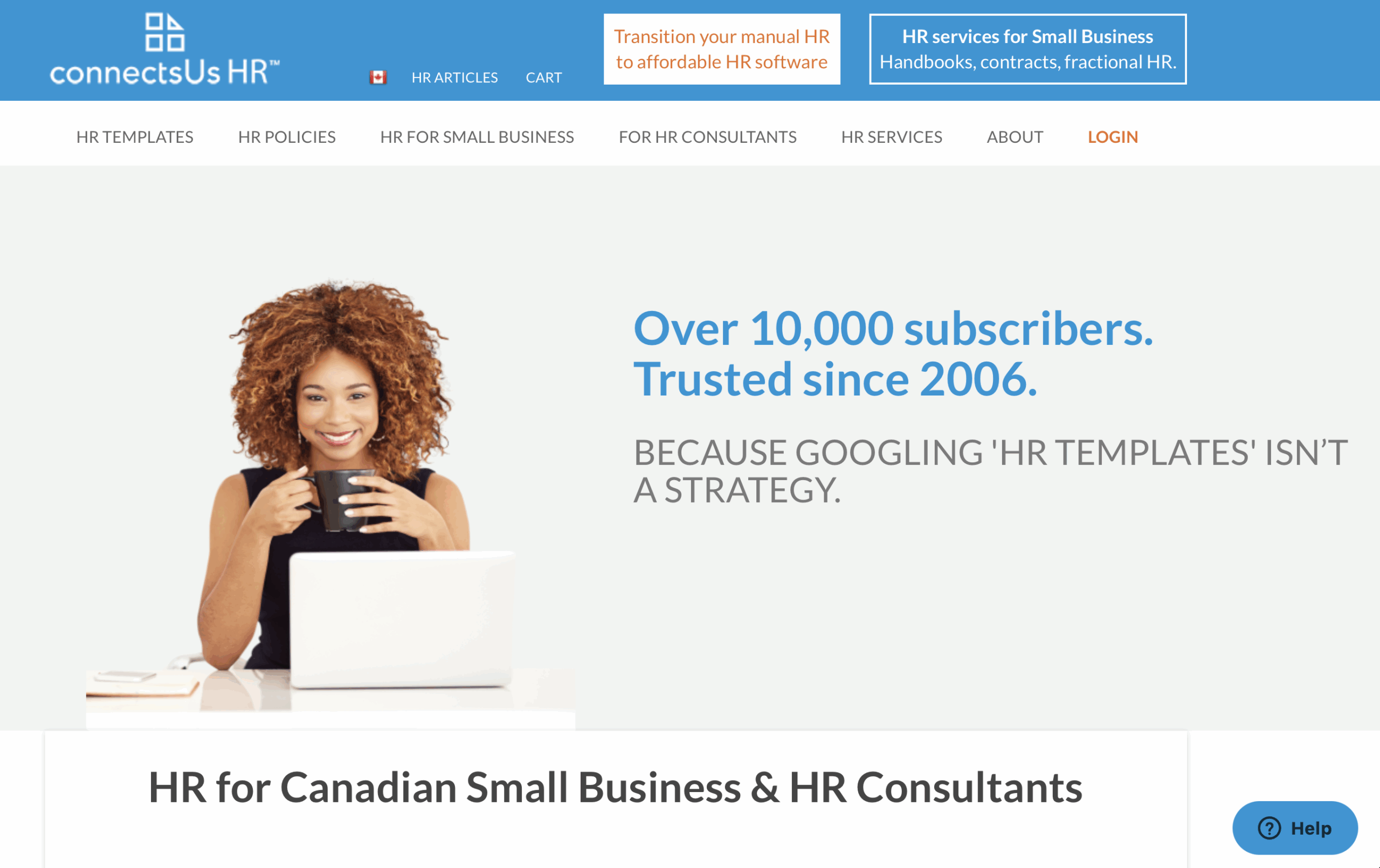ConnectsUs HR Template Platform: Streamlining HR with AI Assistance